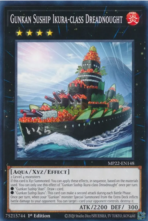 Gunkan Suship Ikura-class Dreadnought - MP22-EN148 - Common 1st Edition