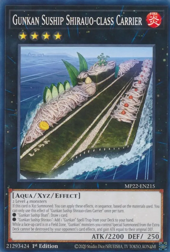 Gunkan Suship Shirauo-class Carrier - MP22-EN215 - Common 1st Edition