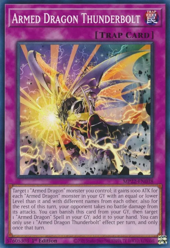 Armed Dragon Thunderbolt - MP22-EN038 - Common 1st Edition
