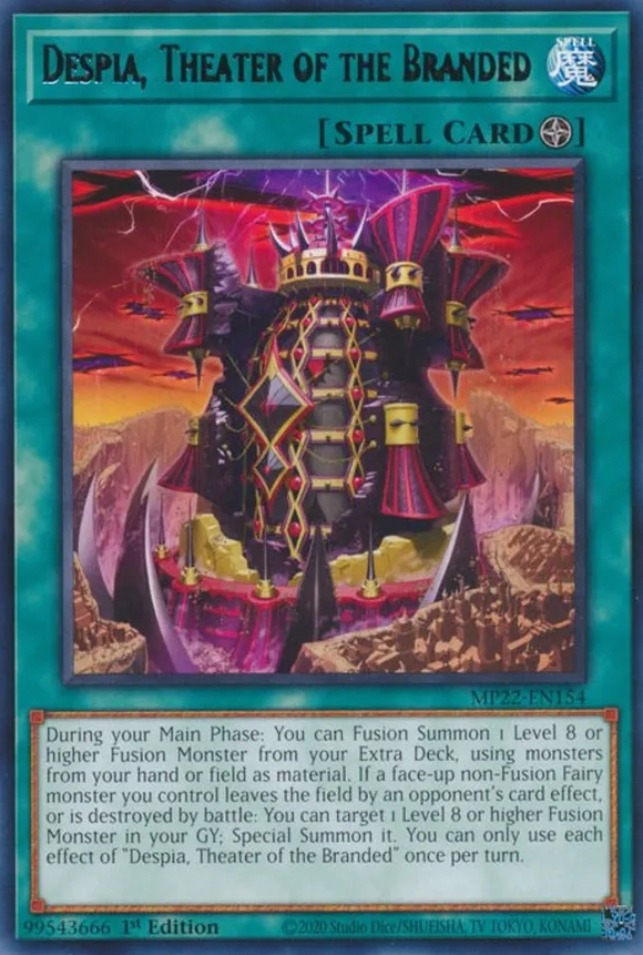 Despia, Theater of the Branded - MP22-EN154 - Rare 1st Edition