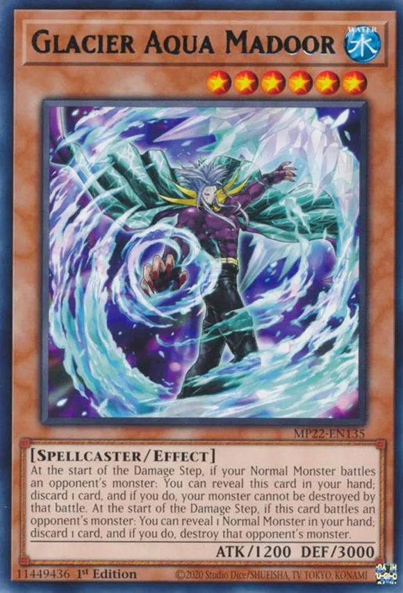 Glacier Aqua Madoor - MP22-EN135 - Rare 1st Edition