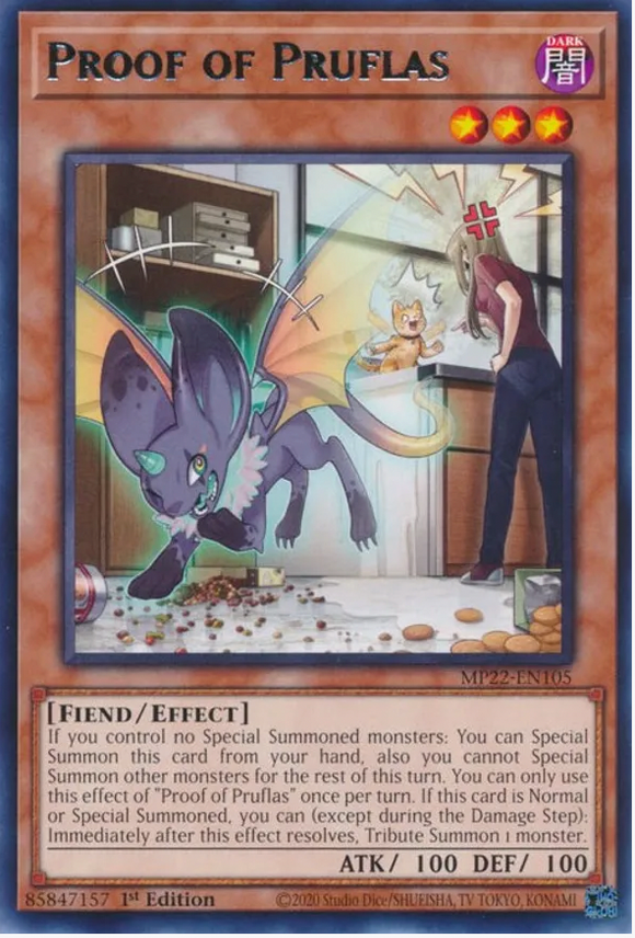 Proof of Pruflas - MP22-EN105 - Rare 1st Edition