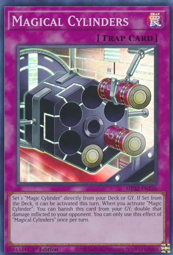 Magical Cylinders - MP22-EN226 - Super Rare 1st Edition