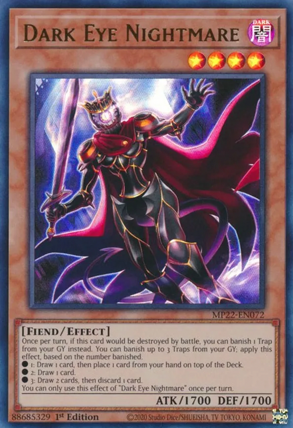 Dark Eye Nightmare - MP22-EN072 - Ultra Rare 1st Edition