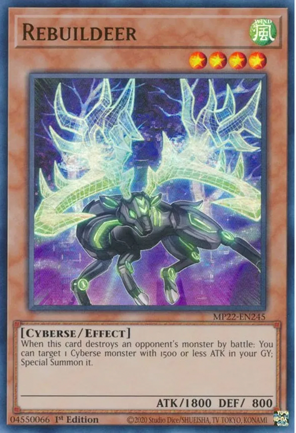 Rebuildeer - MP22-EN245 - Ultra Rare 1st Edition