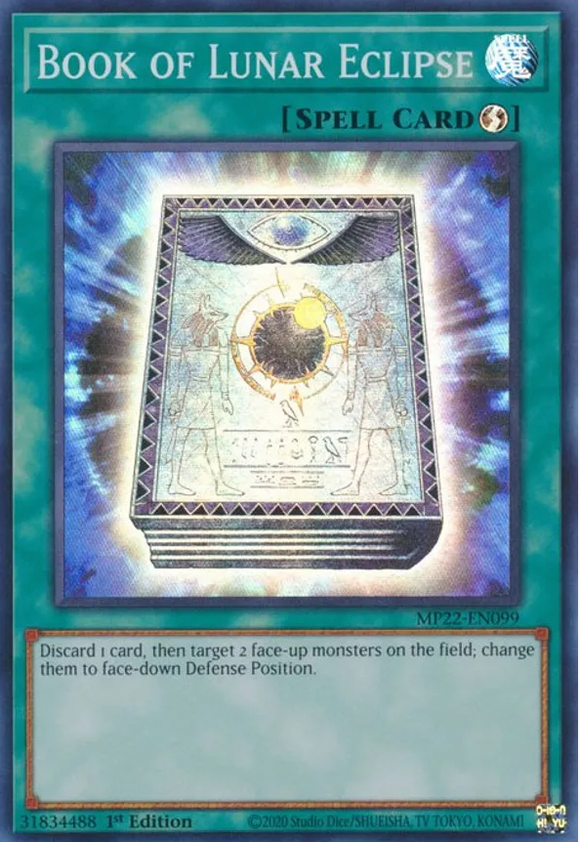 Book of Lunar Eclipse - MP22-EN099 - Super Rare 1st Edition