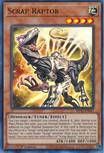 Scrap Raptor - MP22-EN067 - Ultra Rare 1st Edition