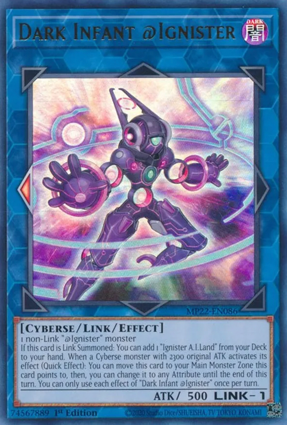 Dark Infant @Ignister - MP22-EN086 - Ultra Rare 1st Edition