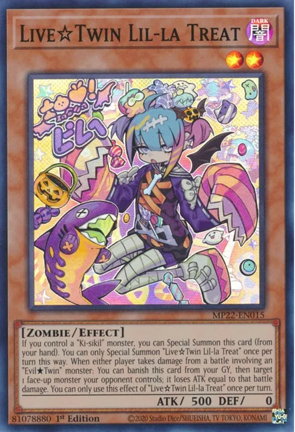 Live Twin Lil-la Treat - MP22-EN015 - Super Rare 1st Edition