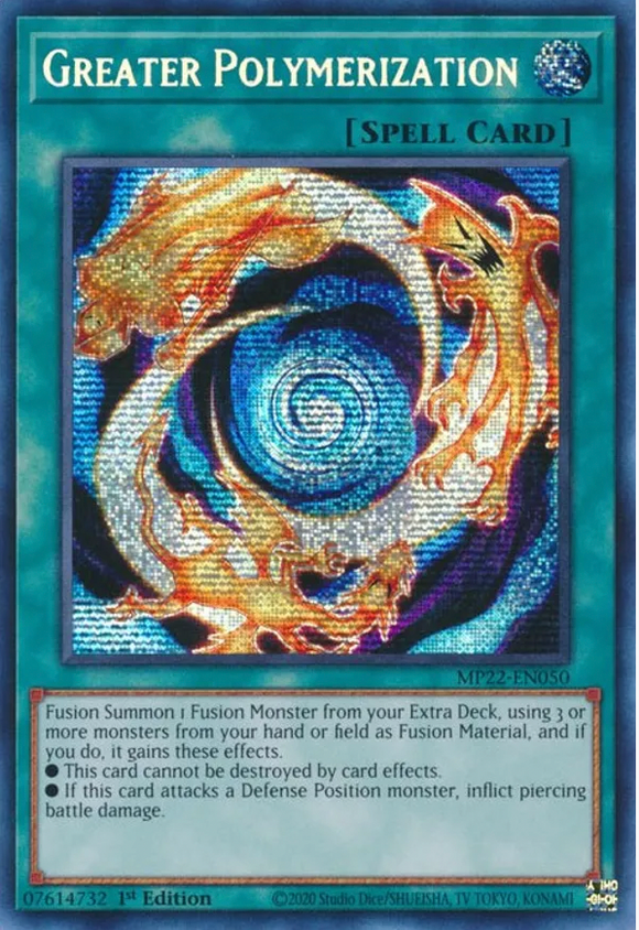 Greater Polymerization - MP22-EN050 - Prismatic Secret Rare 1st Edition