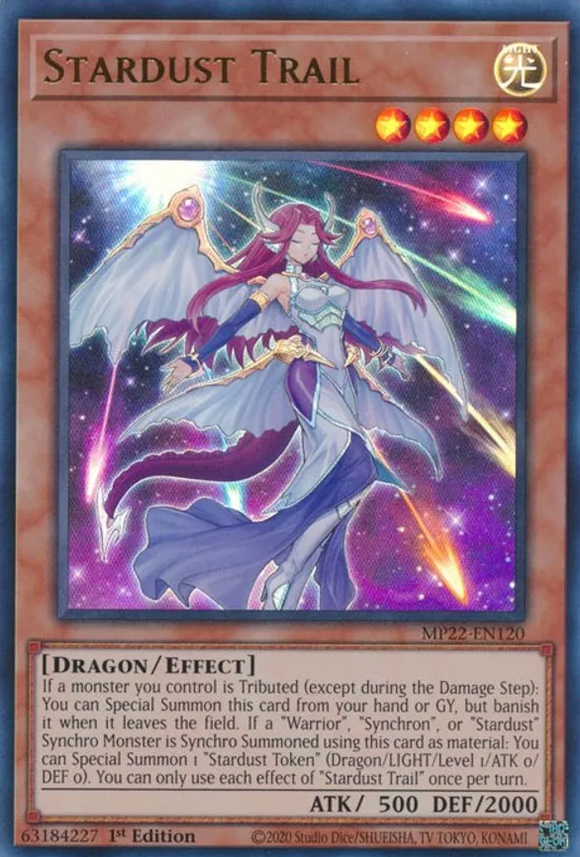 Stardust Trail - MP22-EN120 - Ultra Rare 1st Edition