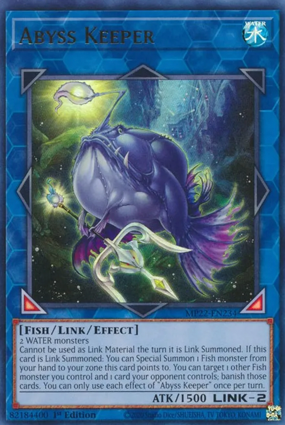 Abyss Keeper - MP22-EN234 - Ultra Rare 1st Edition