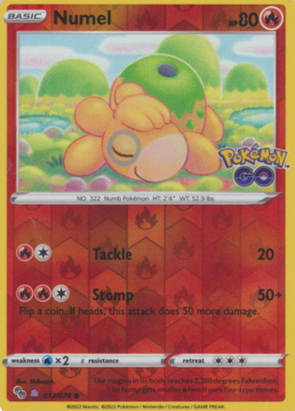 Ditto (Numel) - 013/078 - Common Reverse Holo Unpeeled