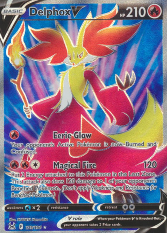 Delphox V - 173/196 - Full Art Ultra Rare