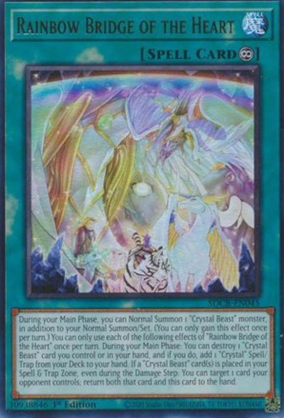 Rainbow Bridge of the Heart - SDCB-EN045 - Ultra Rare 1st Edition