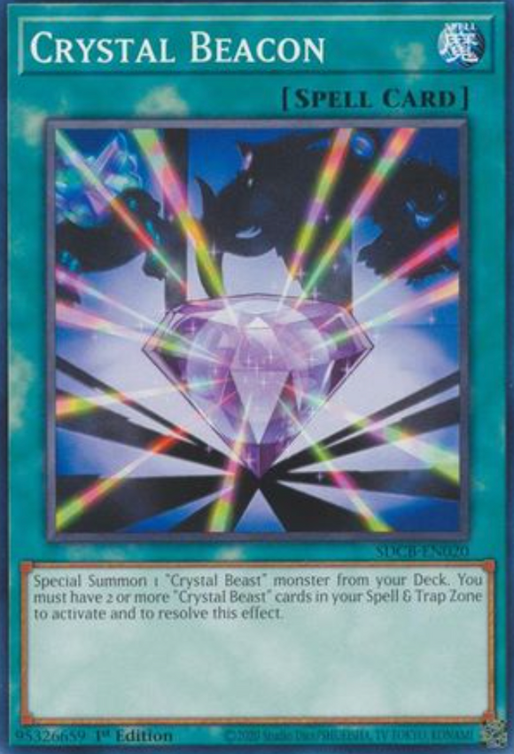 Crystal Beacon - SDCB-EN020 - Common 1st Edition