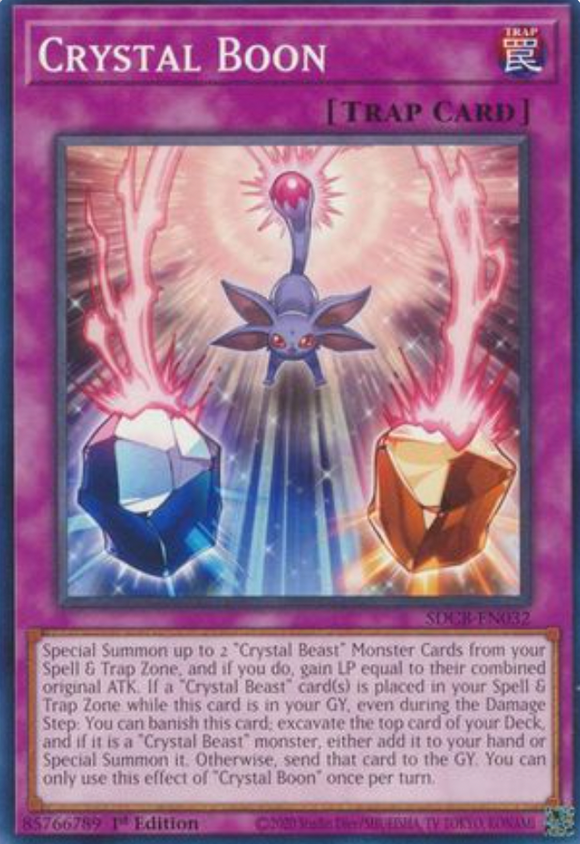 Crystal Boon - SDCB-EN032 - Common 1st Edition