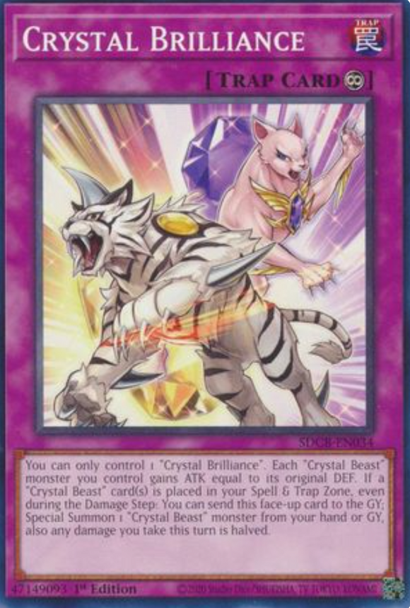 Crystal Brilliance - SDCB-EN034 - Common 1st Edition