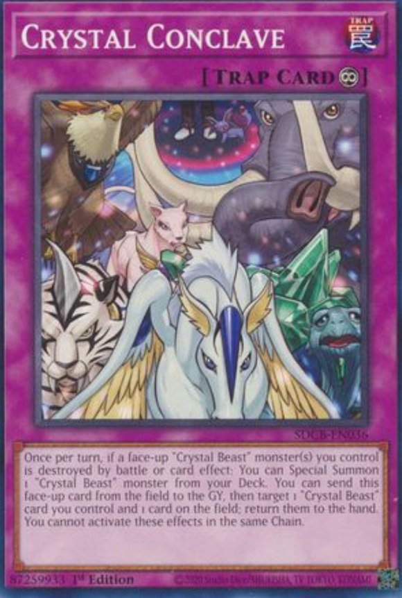 Crystal Conclave - SDCB-EN036 - Common 1st Edition