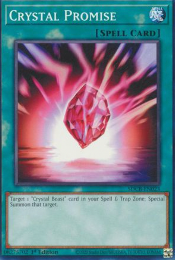 Crystal Promise - SDCB-EN023 - Common 1st Edition