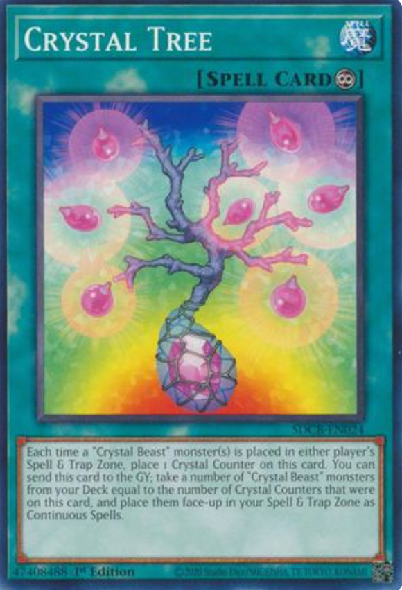 Crystal Tree - SDCB-EN024 - Common 1st Edition