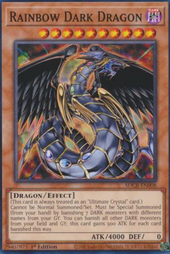 Rainbow Dark Dragon - SDCB-EN008 - Common 1st Edition