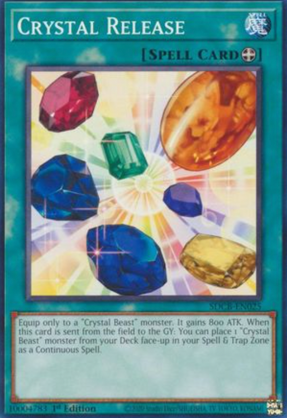 Crystal Release - SDCB-EN025 - Common 1st Edition