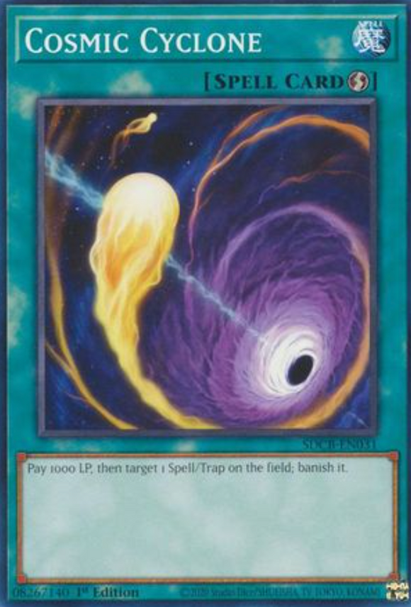 Cosmic Cyclone - SDCB-EN031 - Common 1st Edition