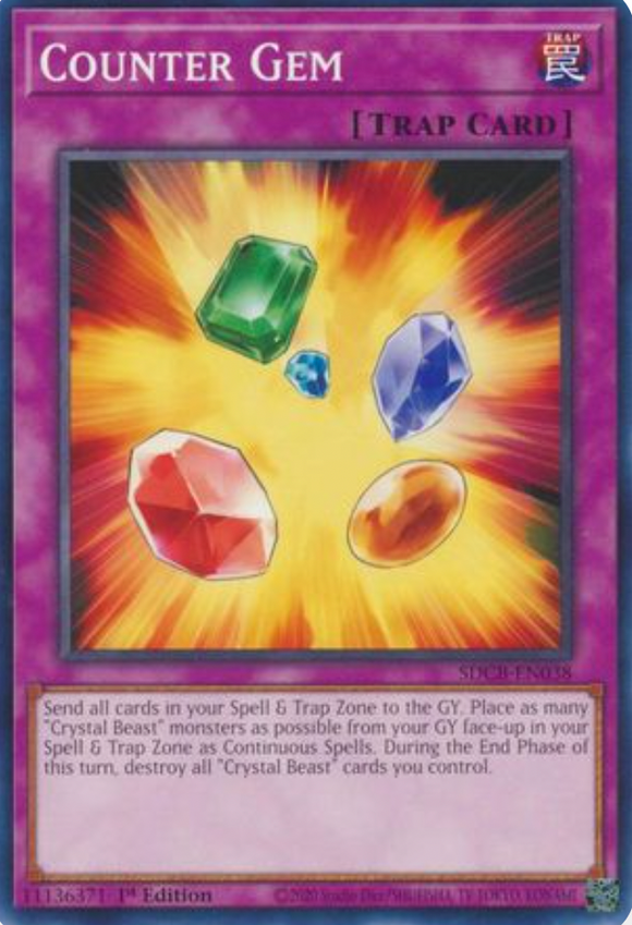 Counter Gem - SDCB-EN038 - Common 1st Edition