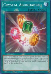 Crystal Abundance - SDCB-EN022 - Common 1st Edition