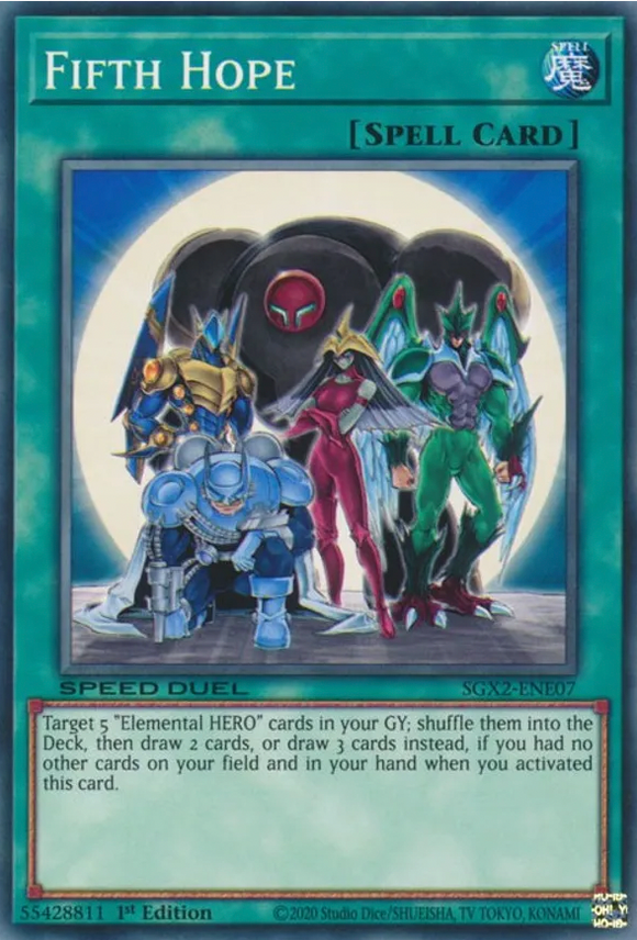 Fifth Hope - SGX2-ENE07 - Common 1st Edition