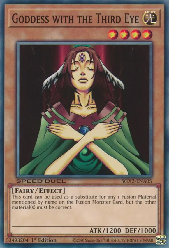 Goddess with the Third Eye - SGX2-ENA05 - Common 1st Edition