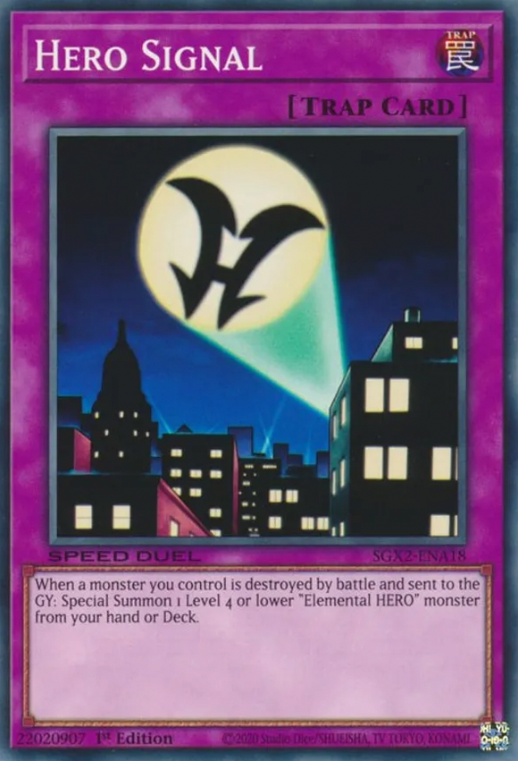 Hero Signal - SGX2-ENA18 - Common 1st Edition