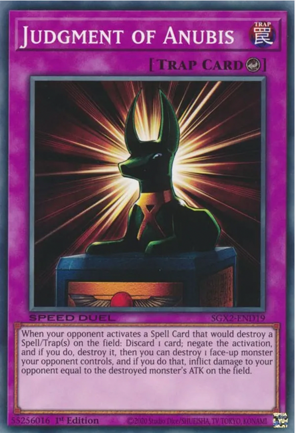 Judgment of Anubis - SGX2-END19 - Common 1st Edition