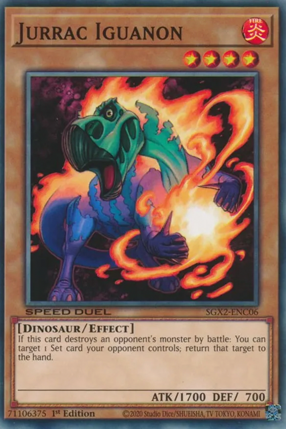 Jurrac Iguanon - SGX2-ENC06 - Common 1st Edition