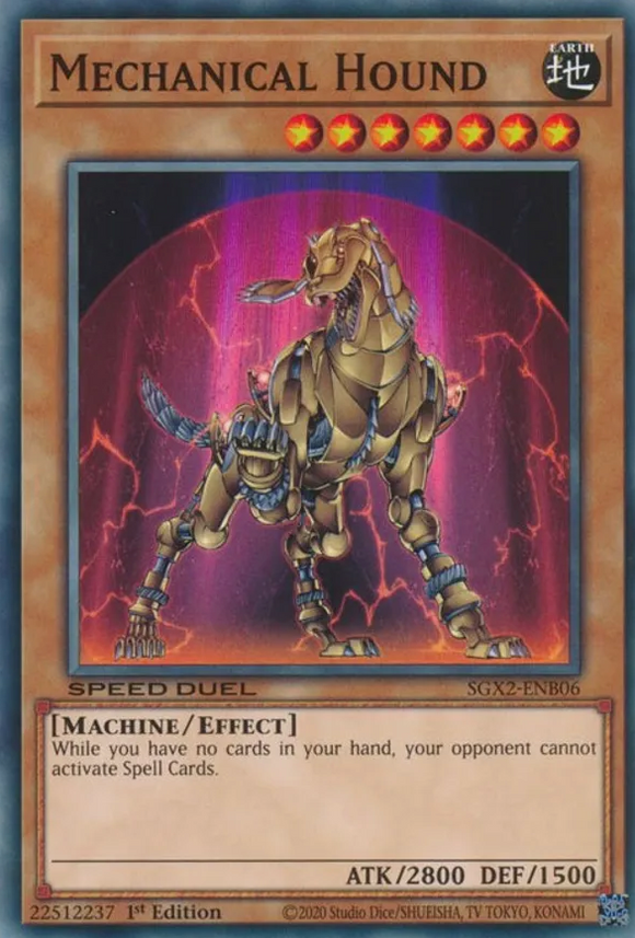 Mechanical Hound - SGX2-ENB06 - Common 1st Edition