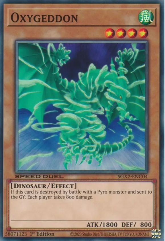 Oxygeddon - SGX2-ENC04 - Common 1st Edition