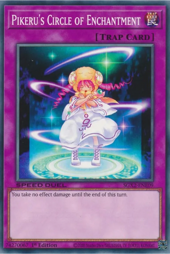Pikeru's Circle of Enchantment - SGX2-ENE09 - Common 1st Edition