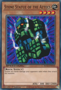 Stone Statue of the Aztecs - SGX2-END10 - Common 1st Edition