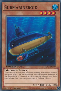 Submarineroid - SGX2-ENB09 - Common 1st Edition