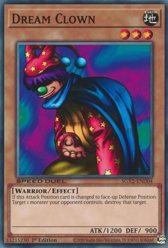 Dream Clown - SGX2-END04 - Common 1st Edition