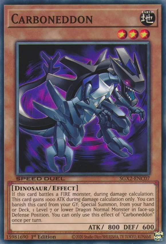 Carboneddon - SGX2-ENC07 - Common 1st Edition
