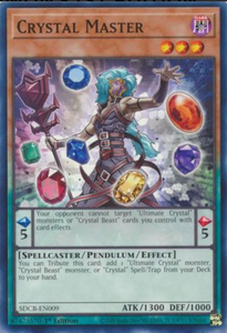 Crystal Master - SDCB-EN009 - Common 1st Edition