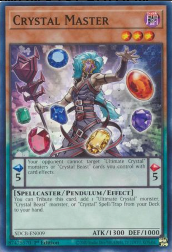 Crystal Master - SDCB-EN009 - Common 1st Edition