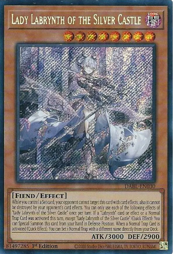 Lady Labrynth of the Silver Castle - DABL-EN030 - Secret Rare 1st Edition