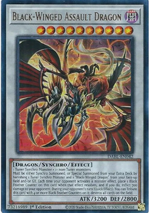 Black-Winged Assault Dragon - DABL-EN042 - Ultra Rare 1st Edition