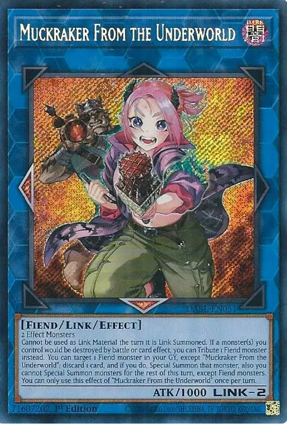 Muckraker From the Underworld - DABL-EN051 - Secret Rare 1st Edition