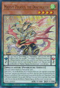 Majesty Pegasus, the Dracoslayer - DABL-EN023 - Ultra Rare 1st Edition