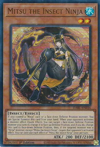 Mitsu the Insect Ninja - DABL-EN016 - Ultra Rare 1st Edition