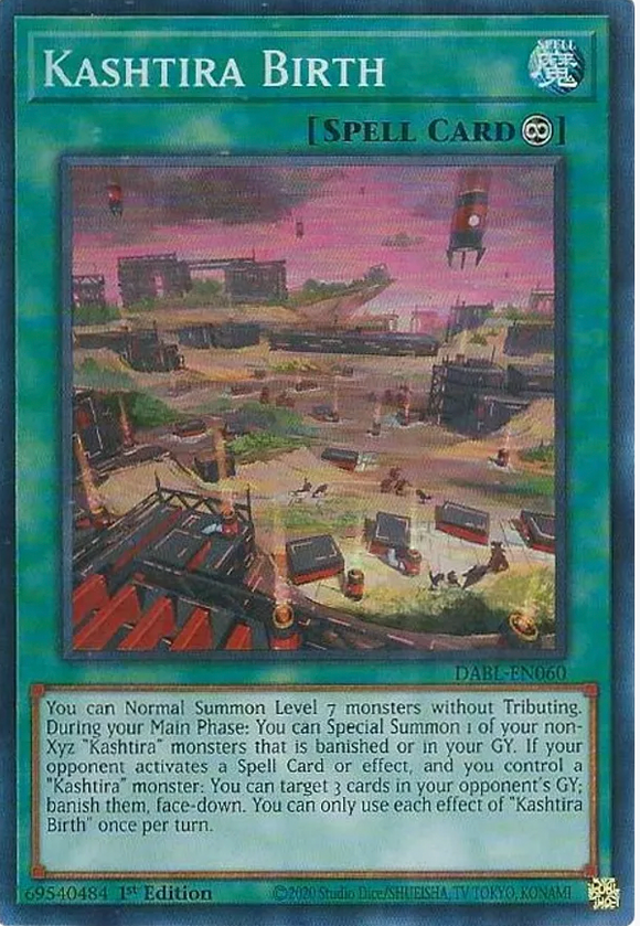 Kashtira Birth - DABL-EN060 - Super Rare 1st Edition
